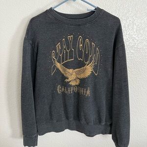 Grey California crewneck
